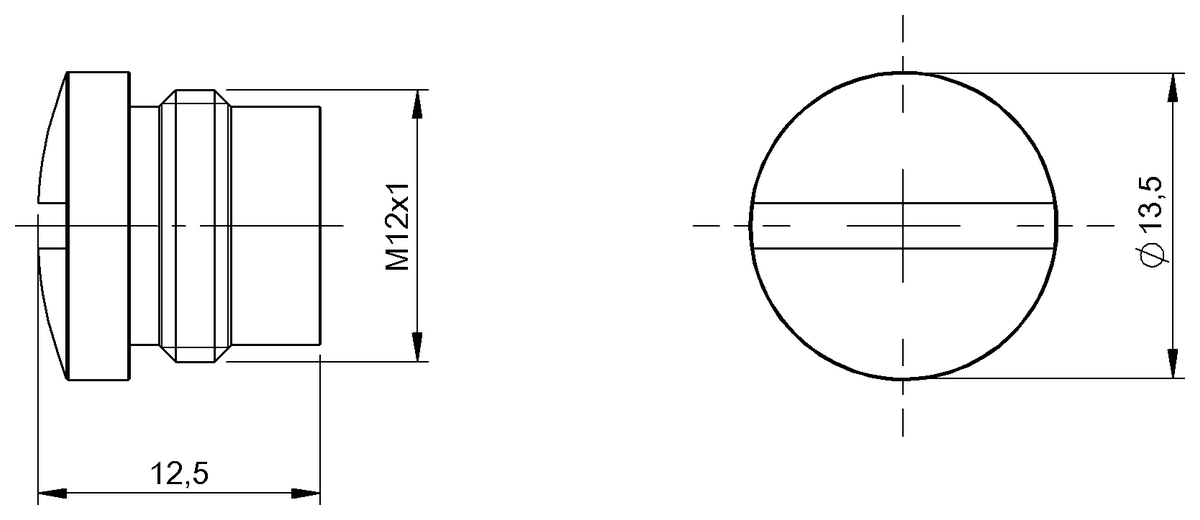 BAM02KM - BAM CS-XA-001-M12-5 (Koruyucu dış gövde) - Görsel 2