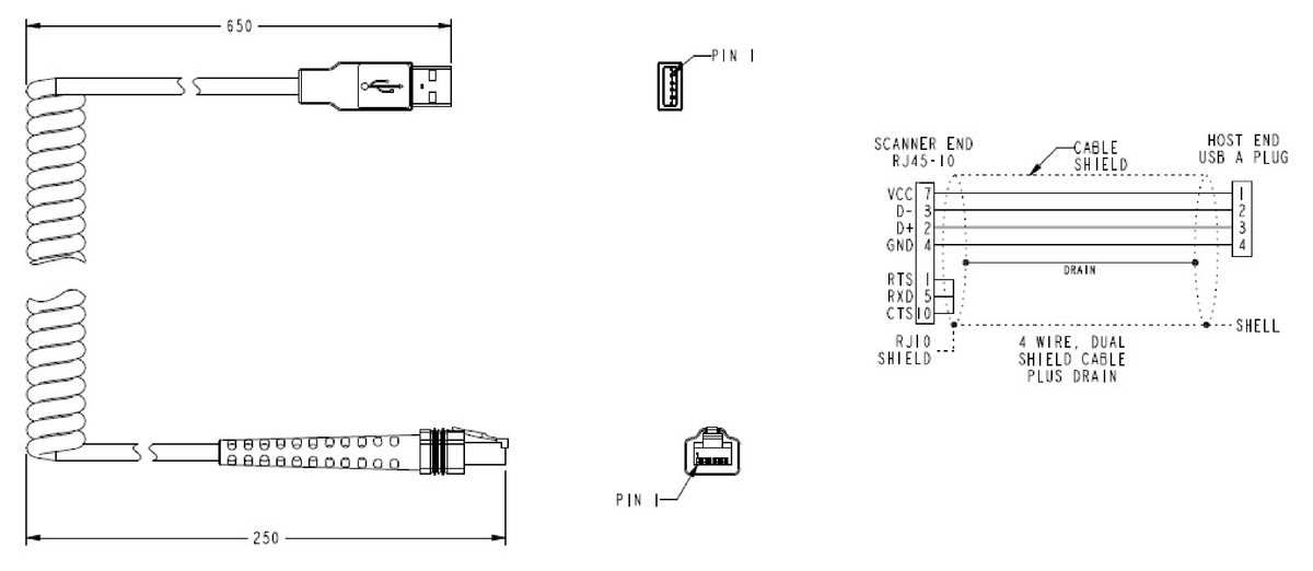 BAM02J3 - BAM MD-VS-005-0003-02,4C (Çift uçlu kablo setleri)