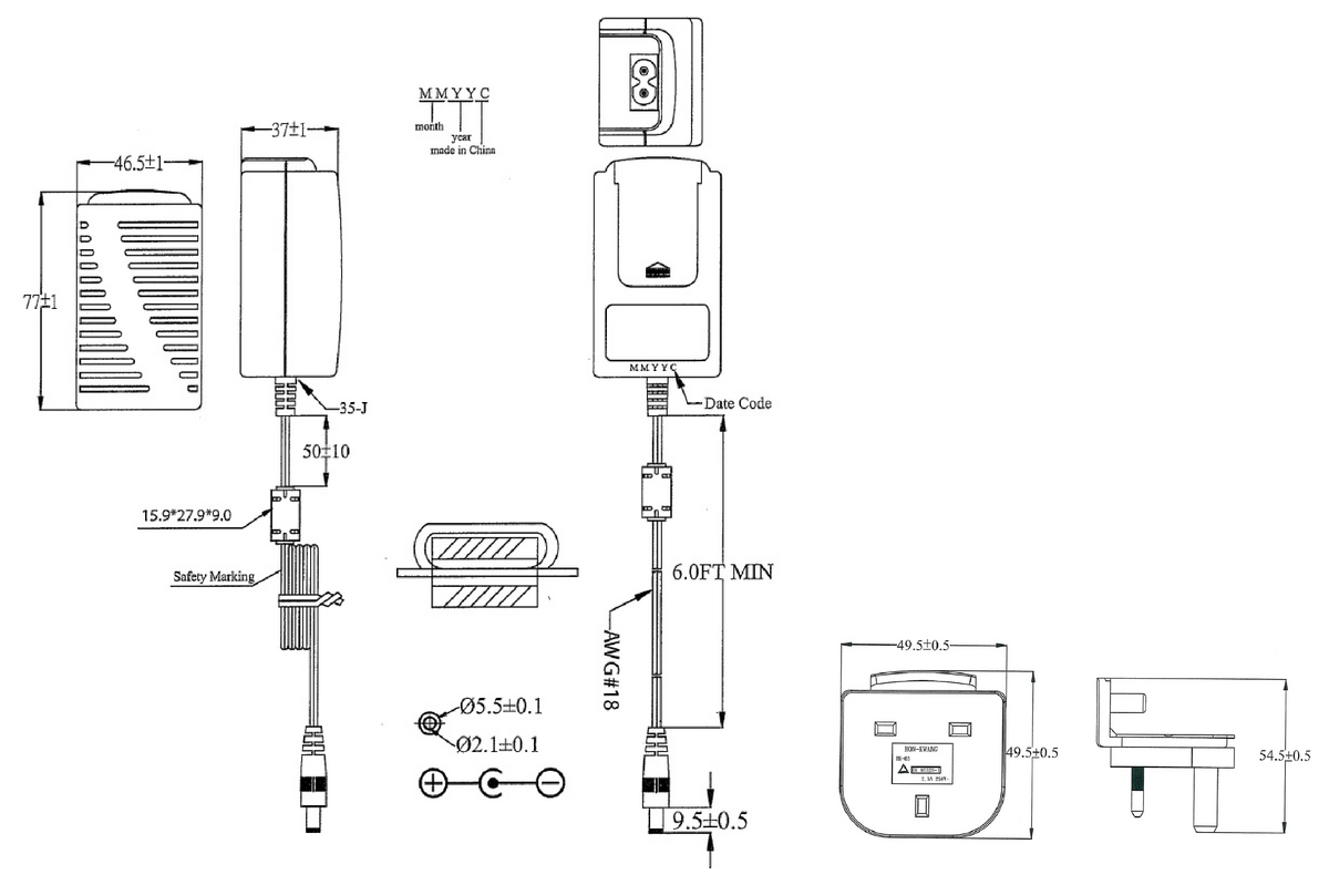 BAM02JK - BAE PS-VS-1W-05-015-705-CX-22 (Elektrikli aksesuarlar) - Görsel 2
