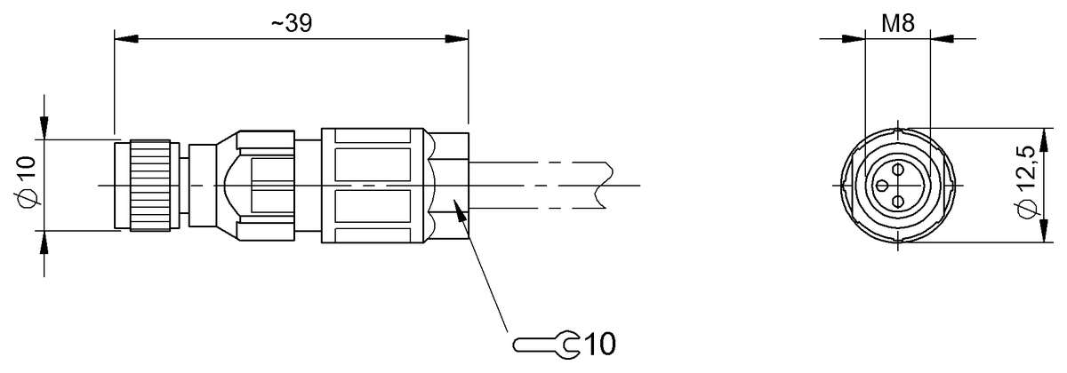 BCC0HLN - BCC M333-0000-10-000-13X325-000 (Kablo montaj konnektörleri) - Görsel 2