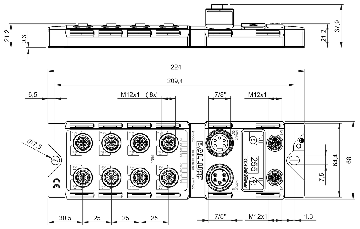 BNI0095 - BNI CIE-302-105-Z015 (CC) - Görsel 2