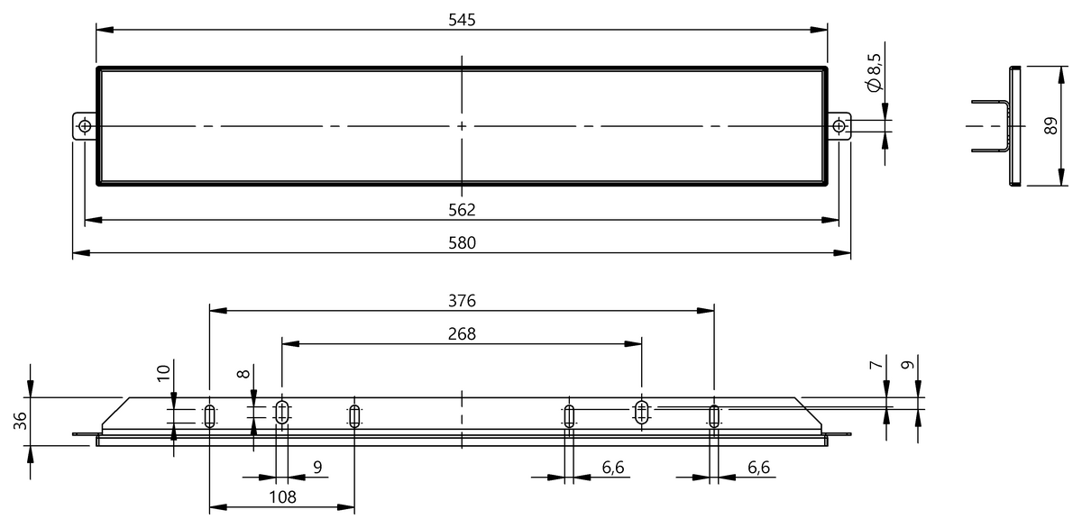 BAM02NL - BAM BD-LG-003-0600 (Emniyet sensörleri ve cihazları için braketler) - Görsel 2