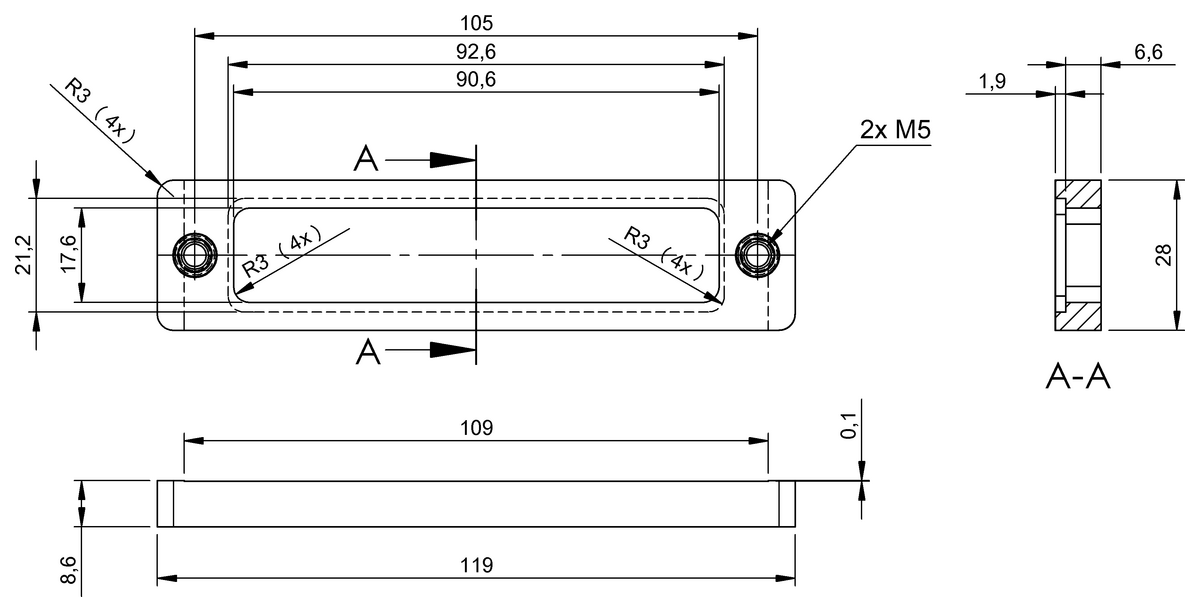 BAM0273 - BAM MB-IP-020-070-A (Mekanik aksesuarlar) - Görsel 2