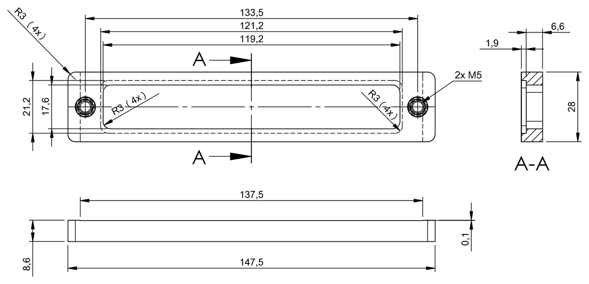 BAM028Y - BAM MB-IP-020-103-A (Mekanik aksesuarlar) - Görsel 2
