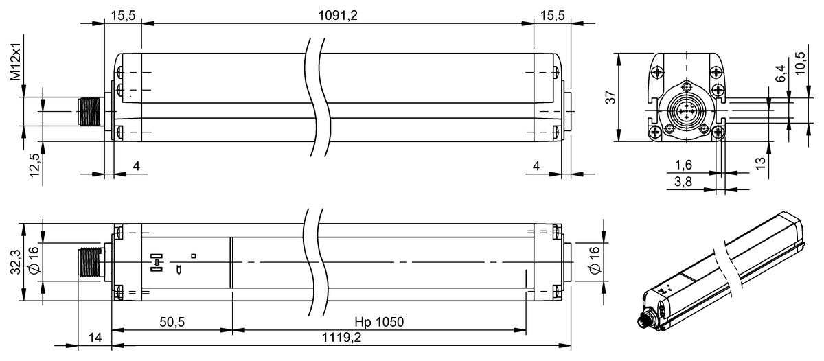 BLG000K - BLG 4A-105-600-014-O01-SX (Temel parmak koruması) - Görsel 2