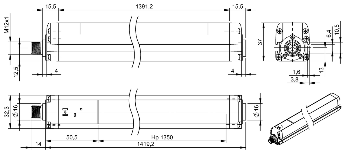 BLG000R - BLG 4A-135-600-014-O01-SX (Temel parmak koruması) - Görsel 2