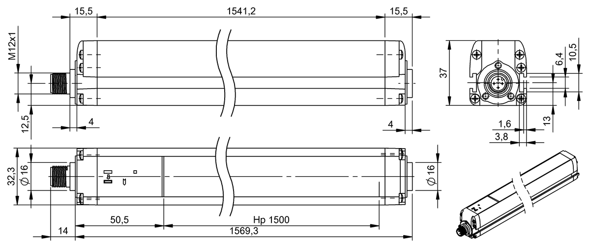 BLG000M - BLG 4A-150-600-014-O01-SX (Temel parmak koruması) - Görsel 2