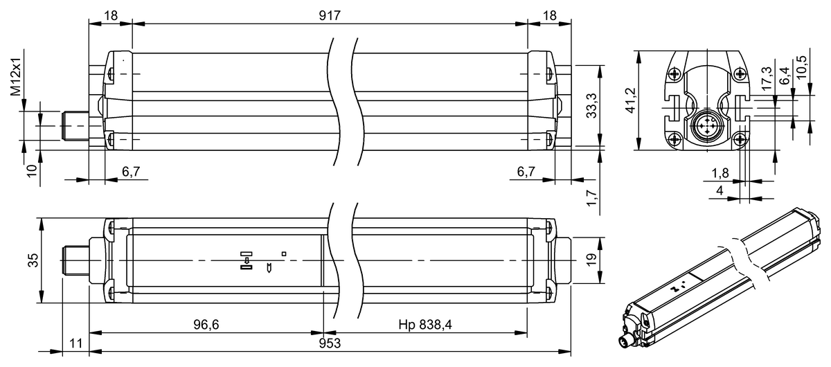 BLG0007 - BLG 4A-080-50X-B03-O01-SX (Temel vücut koruması) - Görsel 2