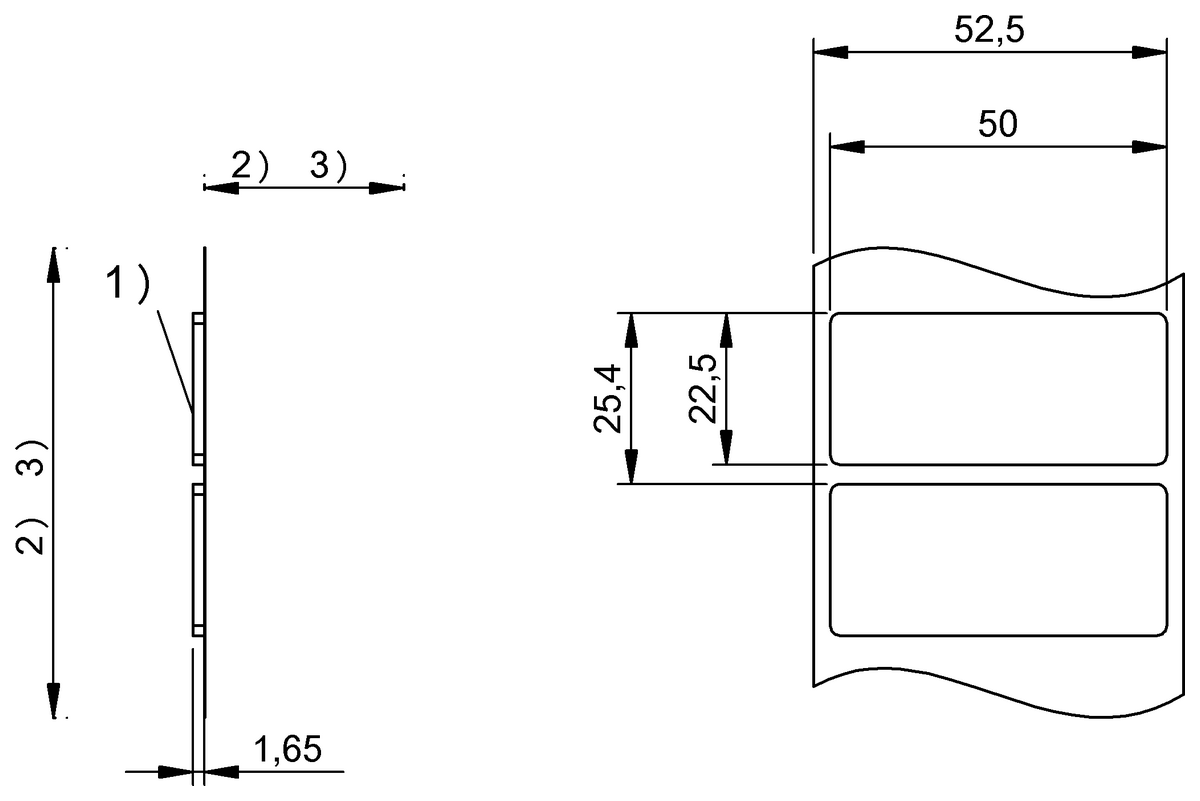 BIS016A - BIS U-157-A0/C0M (RFID UHF etiketleri (860...930 MHz)) - Görsel 2