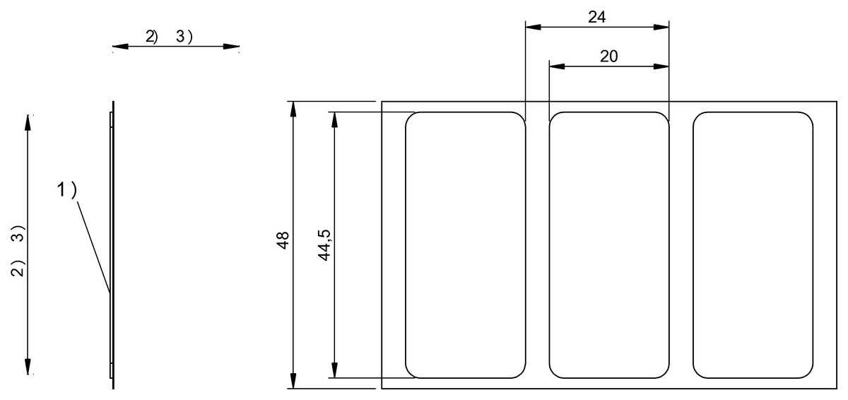 BIS0163 - BIS U-150-N4/CAA (RFID UHF etiketleri (860...930 MHz)) - Görsel 2