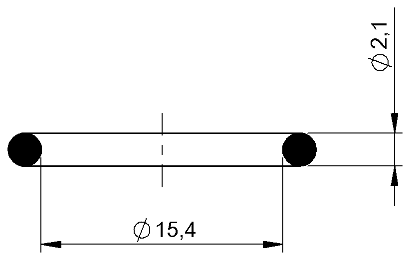 BAM02KK - BAM SE-XA-003-15,4X2,1-V90 (Mekanik aksesuarlar) - Görsel 2