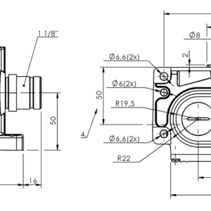 BNS00HW - BNS 819-D04-L12-100-10-FD-S90R (Mekanik çok konumlu limit sviçler)