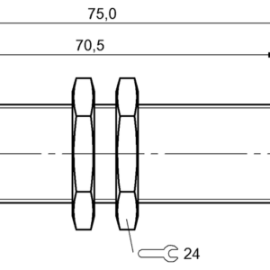 BES05E4 - BES M18MP-NAH50B-BP05 (Endüktif yakınlık anahtarları)
