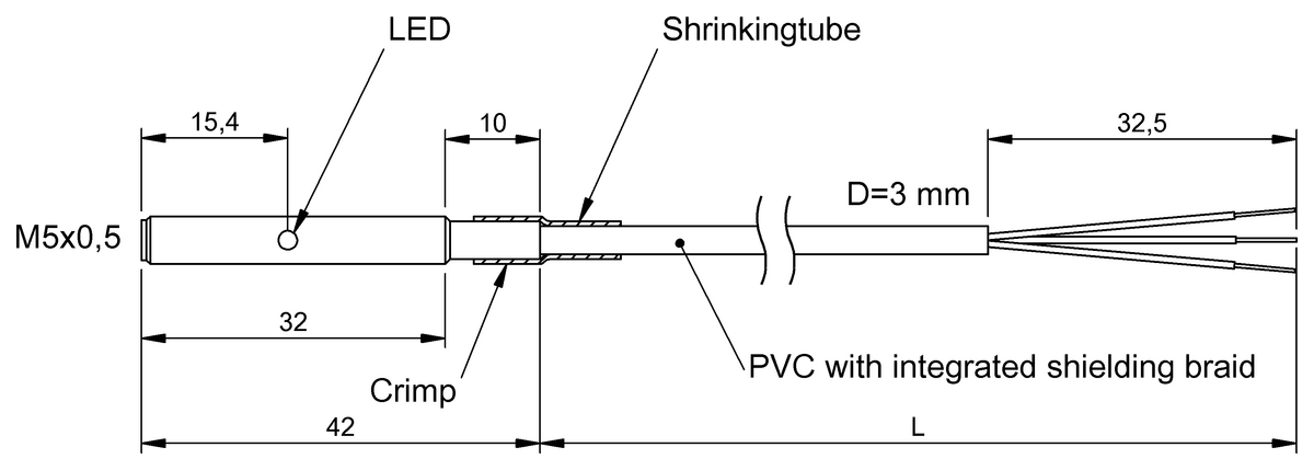 BES055Y - BES M05EE1-PSC08B-EV00,9-116 (Yüksek basınca dayanıklı endüktif sensörler) - Görsel 2