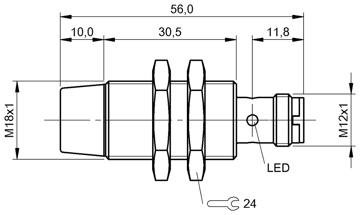 BES057E - BES M18ME-POC80F-S04G (Endüktif yakınlık anahtarları) - Görsel 2