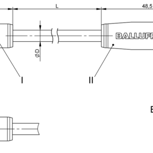 BCC0LT7 - BCC M425-M414-3A-389-VS0434-020 (Çift uçlu kablo setleri)