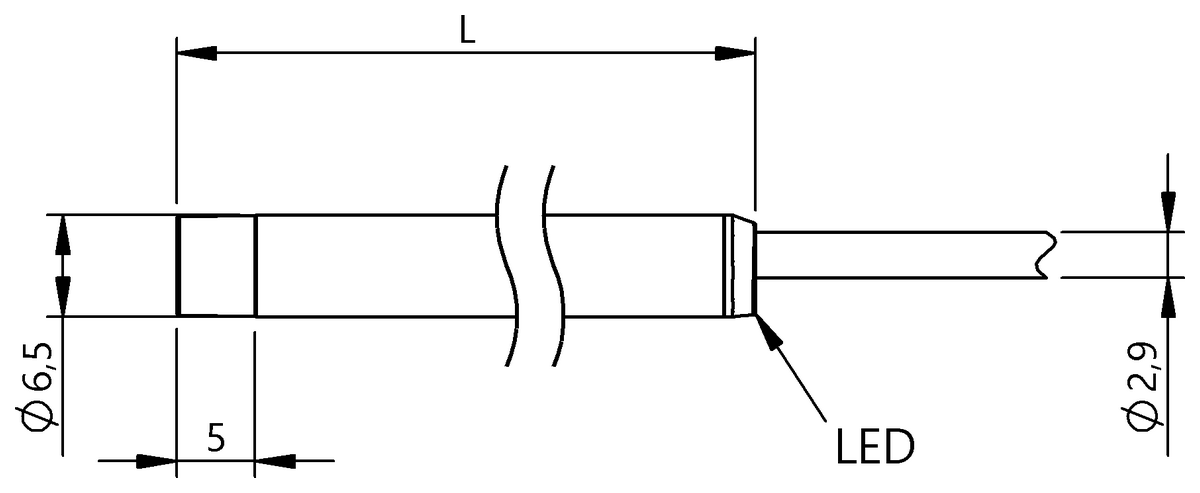 BES00U2 - BES 516-349-E4-C-10 (Endüktif yakınlık anahtarları) - Görsel 2