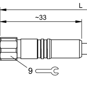 BCC0HTF - BCC S394-0000-10-003-VX04T4-020 (Tek uçlu kablo setleri)