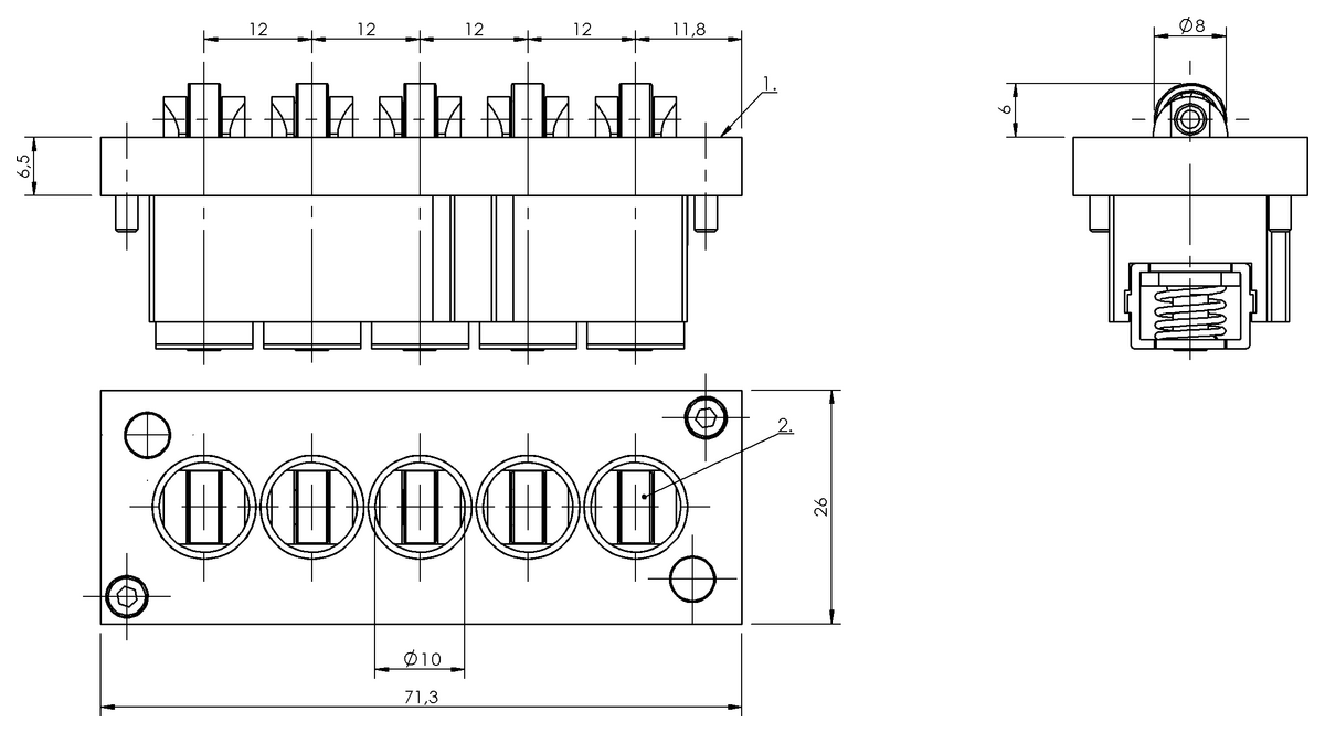 BNP001Z - BNP 29-05-L12-61-12 (Kamlar ve kam rayları)