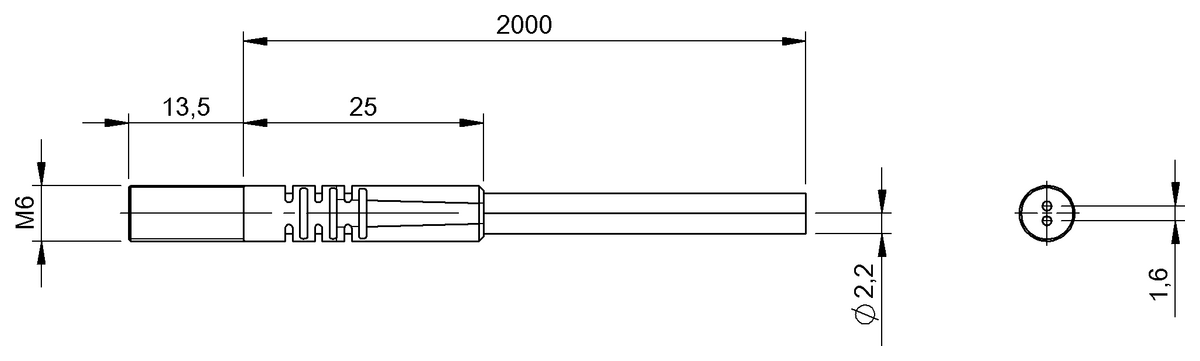 BFO00H5 - BFO D22-XA-08B-EAK-26-02 (Fiber optik sensörler) - Görsel 2