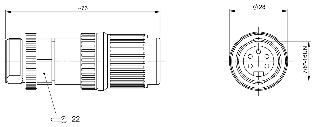 BCC0JCM - BCC A335-0000-20-000-G3X5A5-000 (Kablo montaj konnektörleri) - Görsel 2
