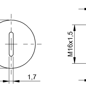 BAM0116 - BKS-16-CS-00 (Mekanik koruma)