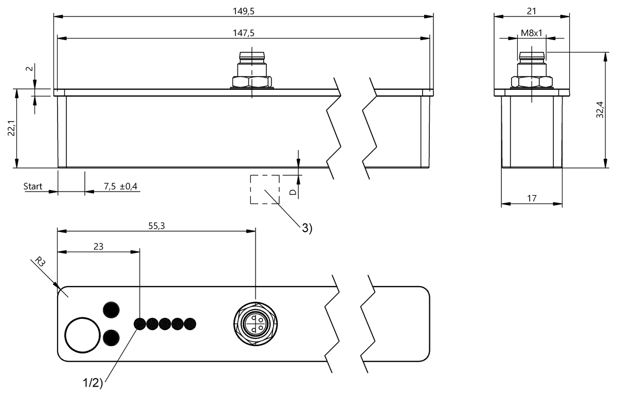 BIP001F - BIP LD2-T133-03-S75 (Endüktif konum sensörleri) - Görsel 2