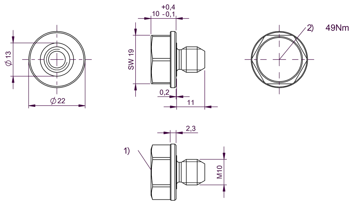 BIS0188 - BIS M-143-02/A-M10 (RFID HF etiketleri (13.56 MHz)) - Görsel 2
