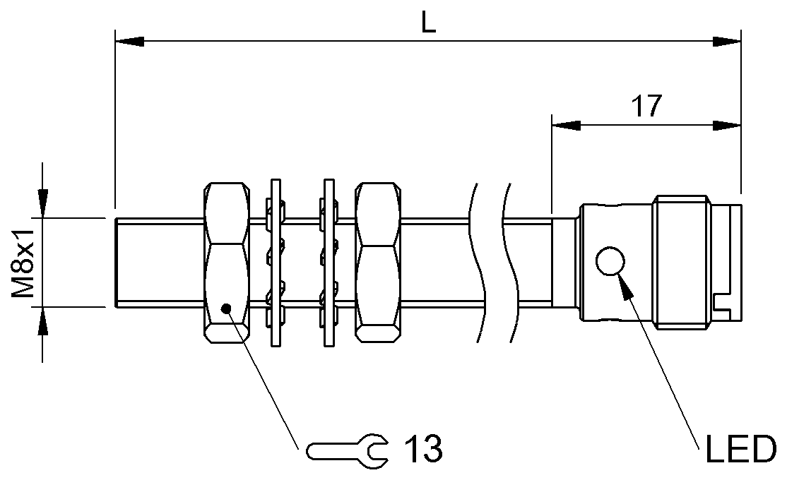 BES058A - BES M08MH1-NOC30B-S04G (Endüktif yakınlık anahtarları) - Görsel 2