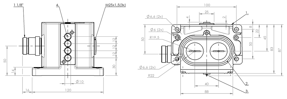 BNS039L - BNS 816-B04-PA-12-602-11-S90L (Endüktif çok konumlu limit sviçler) - Görsel 2