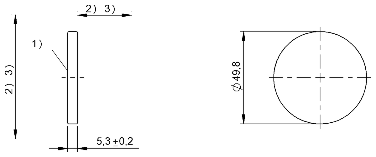 BIS018P - BIS M-137-10/L-HT (RFID HF etiketleri (13.56 MHz)) - Görsel 2