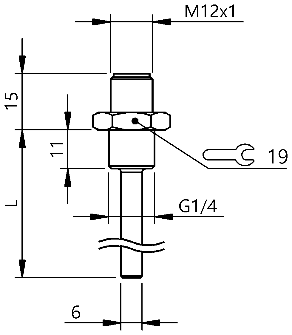 BFT0001 - BFT 6025-DX001-R02A0A-S4 (Kontak sıcaklık sensörü) - Görsel 2