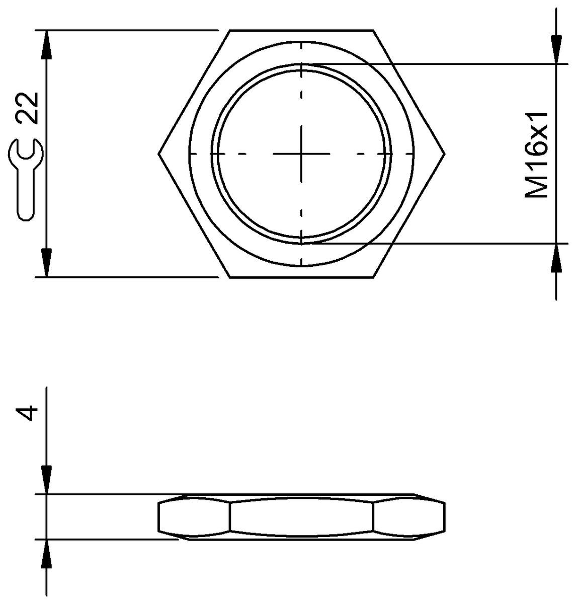BAM01W6 - BAM MC-XA-021-M16-2 (Somunlar) - Görsel 2