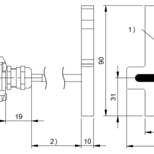 BIS0196 - BIS M-402-045-053-07-S4 (RFID HF okuyucu (13.56 MHz))