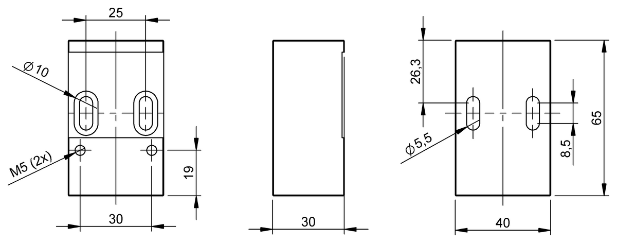 BAM034N - BAM MB-XE-031-Q40-A-01 (Evrensel braketler) - Görsel 2