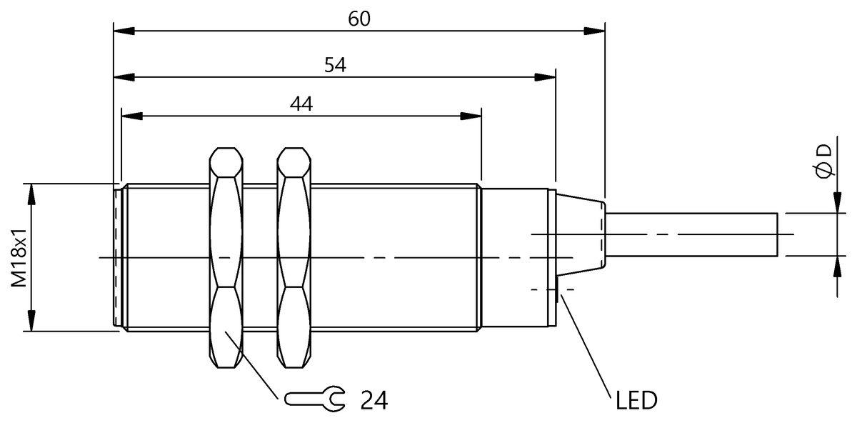 BES05L8 - BES M18MF2-PSC50B-BV02-EXE (Tehlikeli alanlar için endüktif sensörler) - Görsel 2