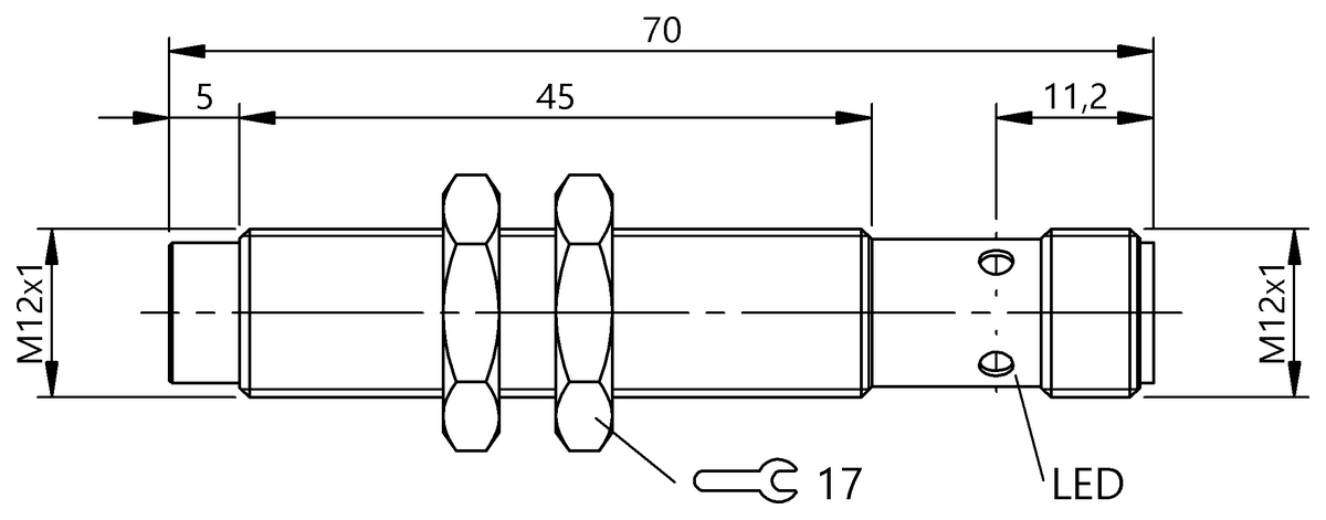 BES05MY - BES M12MG2-GNX40F-S04G-EXC (Tehlikeli alanlar için endüktif sensörler) - Görsel 2