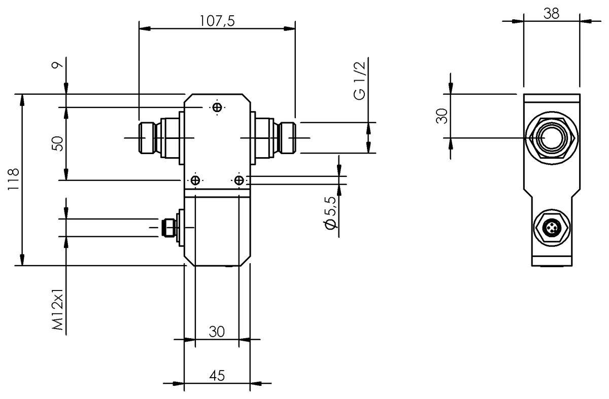 BFF0007 - BFF TX015-HA003-D06A2A-S4 (Akış monitörleri ve akış monitörleri) - Görsel 2