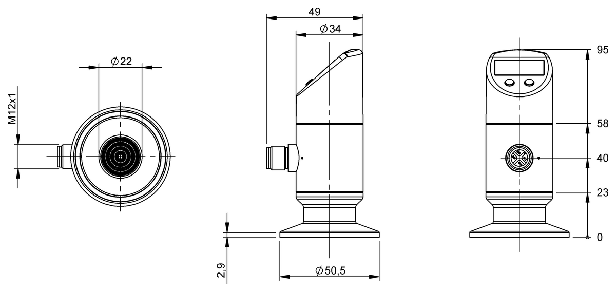 BSP00ZL - BSP B001-ZT009-P00S2B-S4-006 (Ön gömülü basınç sensörleri) - Görsel 2