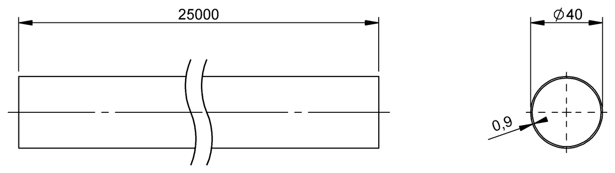 BAM038E - BAM PT-XA-007-400-0-25 (Kablolar için koruyucu hortumlar)