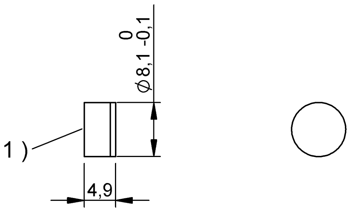 BIS01A1 - BIS M-103-03/L-SA1 (RFID HF etiketleri (13.56 MHz)) - Görsel 2