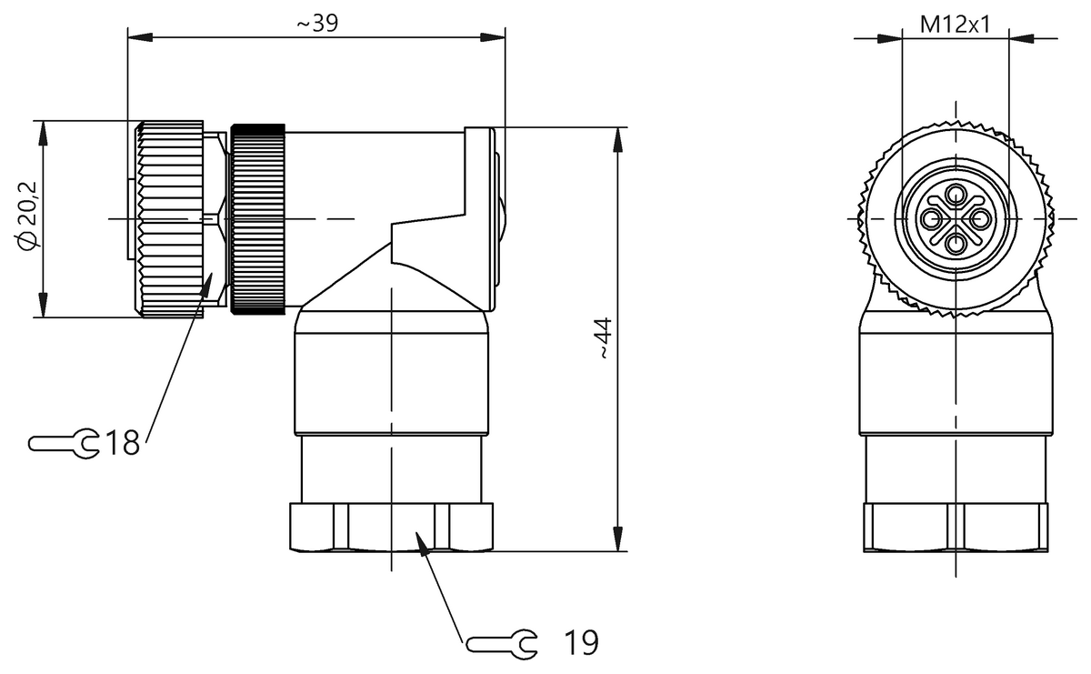 BCC0K86 - BCC M444-0000-1S-000-61X4A5-000 (Kablo montaj konnektörleri) - Görsel 2