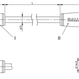 BCC0KTY - BCC M425-M415-3A-732-PV3534-040 (Çift uçlu kablo setleri)