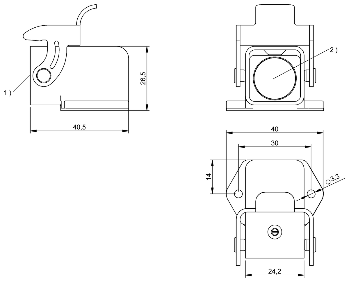 BIS01A2 - BIS M-127-20/A-SA1 (RFID HF etiketleri (13.56 MHz)) - Görsel 2
