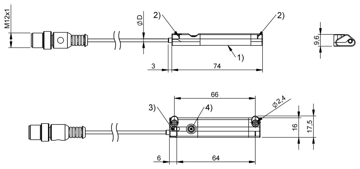 BMP000M - BMP 01-EL1PP21A-0064-00-P00,5-S4 (Manyetik alan pozisyonlama sistemleri) - Görsel 2