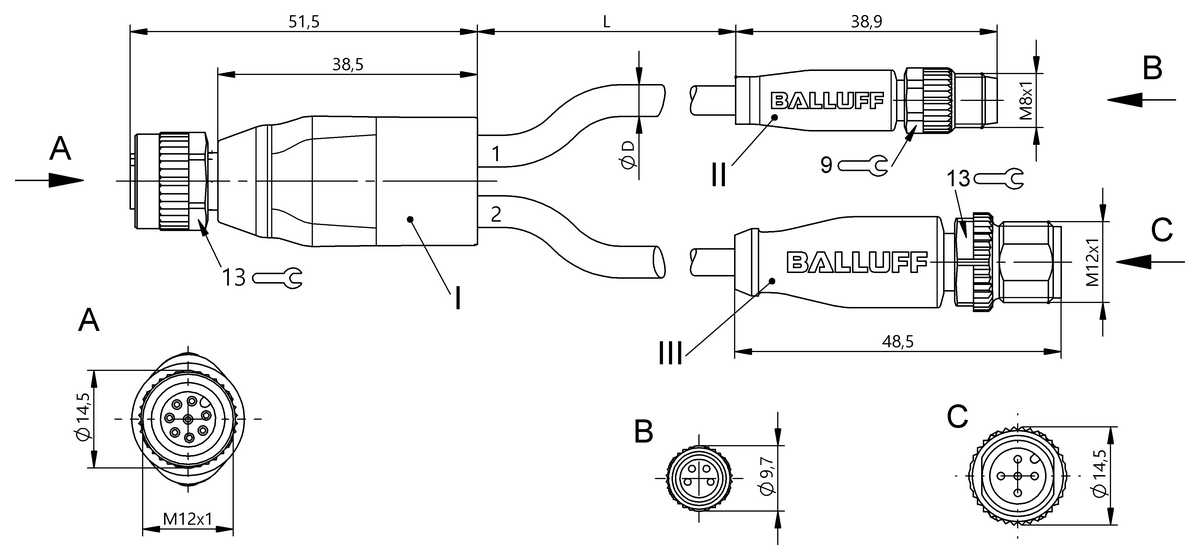 BCC0KTT - BCC M418-M314-M415-U2103-003 (Y dağıtıcılar) - Görsel 2
