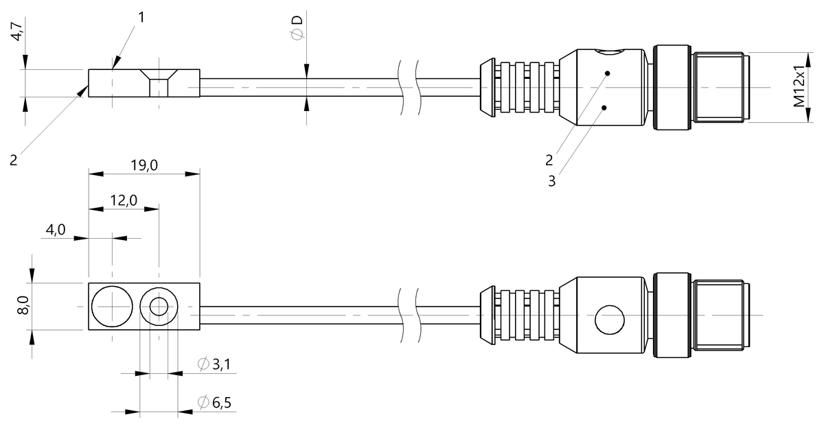 BES05P2 - BES R12EC-PSC20B-ES00,3-GS04-118 (Endüktif yakınlık anahtarları) - Görsel 2
