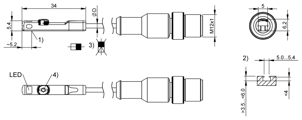 BMF00NM - BMF 415KW-HAPS-W-5-P0-S4-00,3 (Farklı kanal şekilleri için silindir anahtarları) - Görsel 2