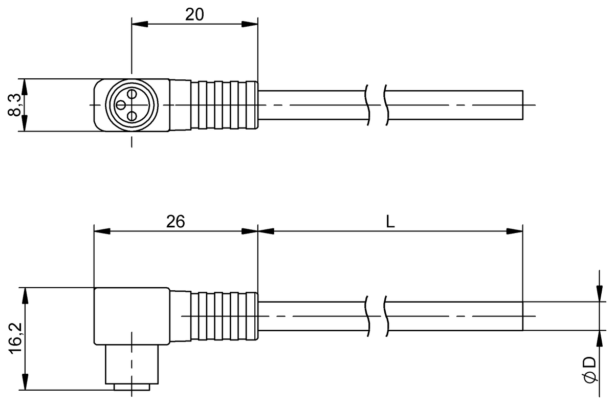 BCC0ARM - BKS-S 40-1-SA1-PU-05 (Tek uçlu kablo setleri)