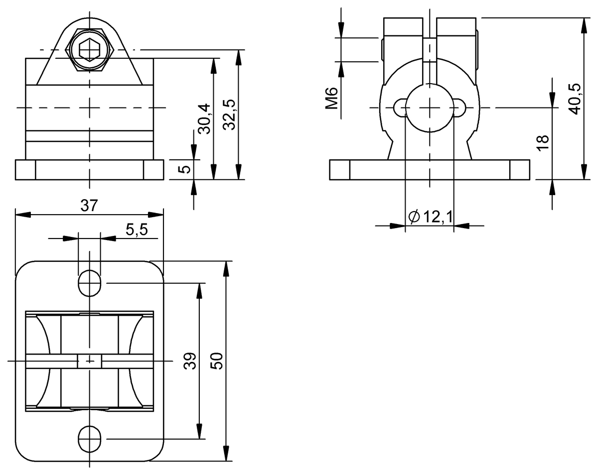 BAM03EW - BMS CU-M-D12-E038-02 (Esnek Montaj Sistemi) - Görsel 2